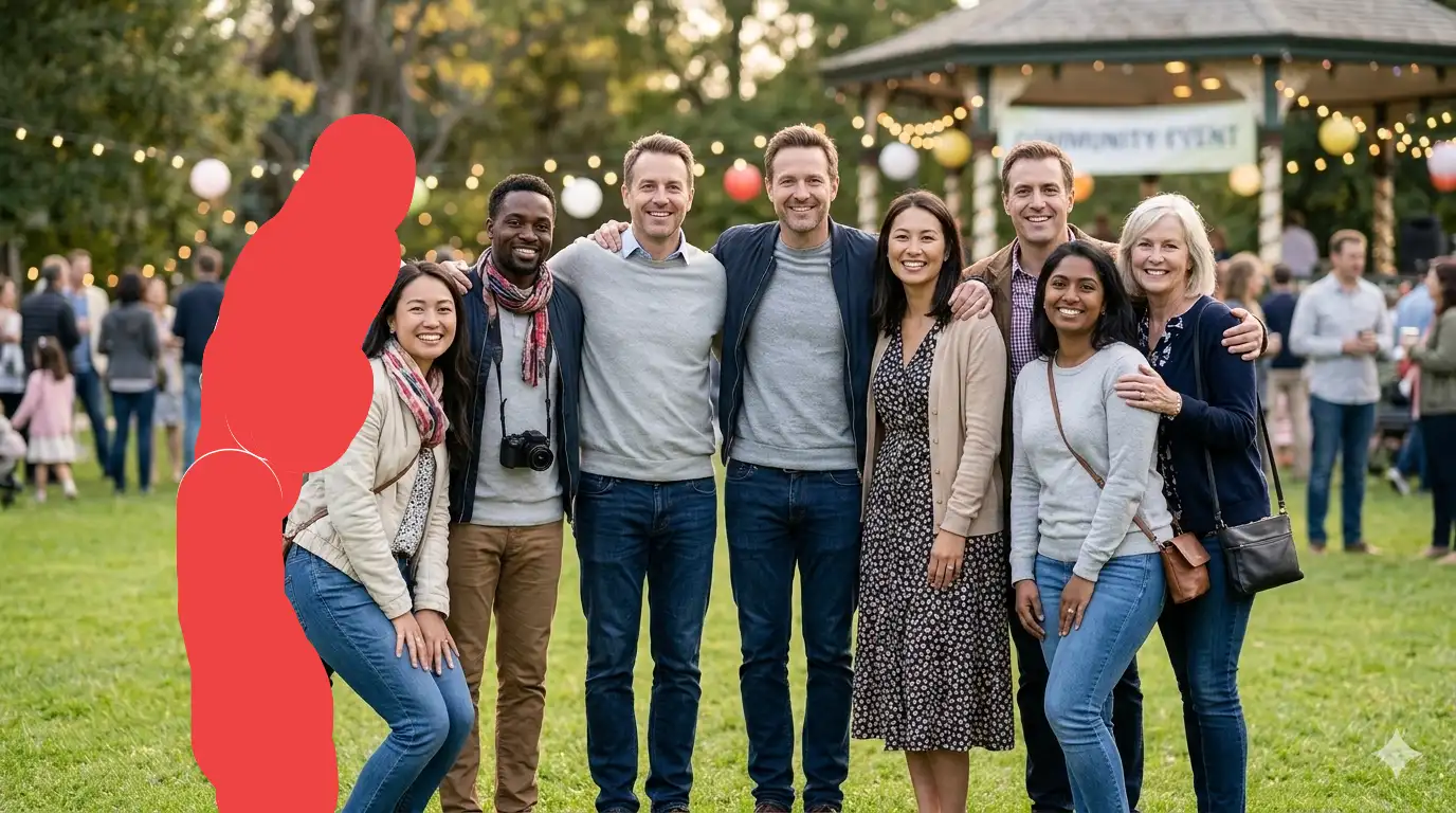 First-pass mask example